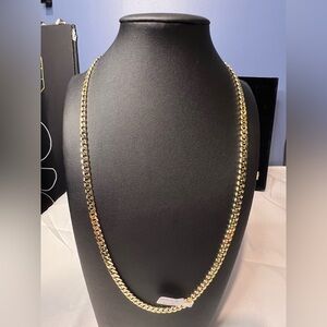 Gold Cuban Link Chain